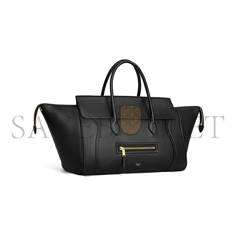 ce1i*e medium new lU*gage in s*pple shiny lambskin l100e3gw2.38no (36*22*16cm)
